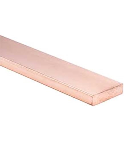 110 Copper Flat Bar - 1/8" X 1" X 12" Long, CDA-110 Copper Bus Bar For Electrical 3 thumbnail image
