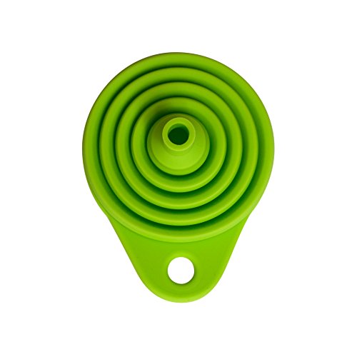 Home Optimal Silikon Falttrichter, 8cm Durchmesser. Trichter perfekt für die Küche und Heimwerken - 5