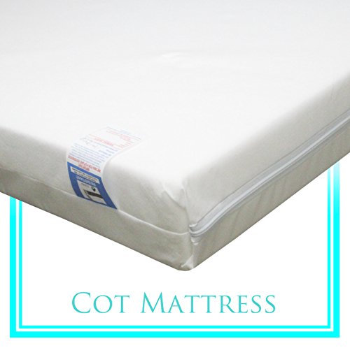 Baby Travel Cot Mattress 112 x 55 x 10 CM QUILTED Breathable Antiallergenic - UK Made - ATM-Baby Brand