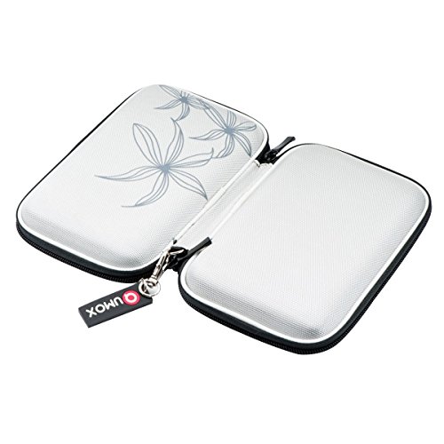 QUMOX 2,5″ extern HDD Gehäuse / Tasche für tragbare Festplatte Weiß - 4