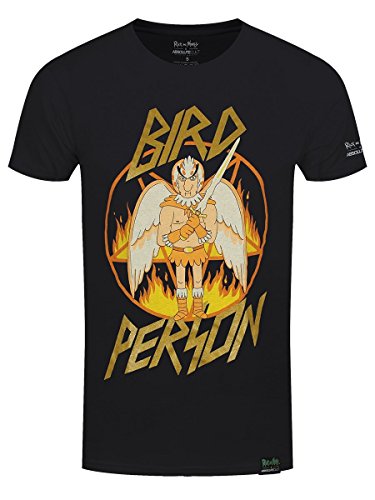 Plastic Head Rick and Morty X Absolute Cult Bird pers, Camiseta Para H