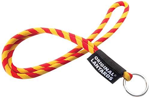 Preisvergleich Produktbild Original Lanyards Leis Label Schlüsselanhänger Bunt Rot / Gelb