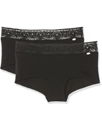 Skiny Smart Cotton Pant Dp, Culotte para Mujer (Pack de 2)