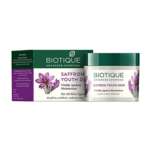Biotique Saffron Dew Ageless Face and Body Cream for All Skin Types