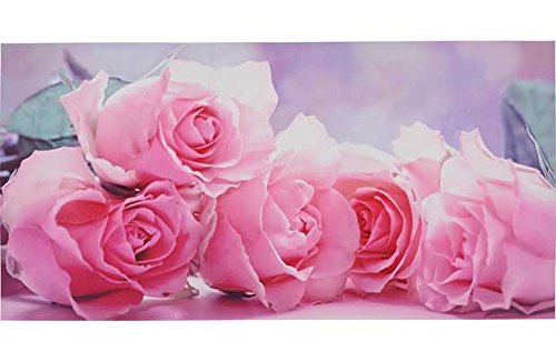Heart of House Sugar Pink Roses Canvas.