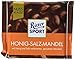 Produktbild RITTER SPORT Honig-Salz-Mandel (100 g), ganze Mandeln in Vollmilchschokolade, verfeinert mit Honig und Salz, einzigartig im Geschmack