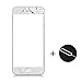 Produktbild JINSANSHUN Neumodisch iPhone 7 HD 4.7 Zoll Vor Schutzfolie Gehärtetem Glas Folie Panzerglas Displayschutzfolie Sicherheitsglas für iphone 7 mit Sim Karte Scheckkartenstift - weiß