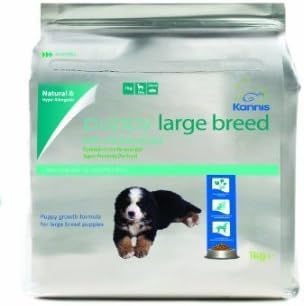 Kannis Puppy Chicken and Rice Hypoallergenic Premium Dry Dog Food for Large Breeds