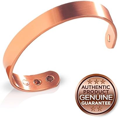 Adjustable Elegant Pure Copper Magnetic Therapy Bracelet - Arthritis Pain Relief for Men and Women
