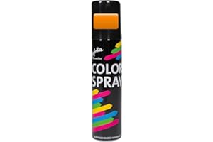 Jofrika Haarspray Farbspray zum temporären Haare färben Color - Orange - Tolles Spray zum färben der Haare an Karneval oder Mottoparty in praktischer Spraydose