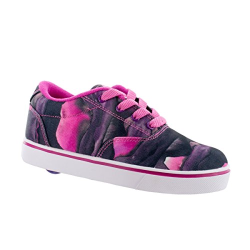 Preisvergleich Produktbild Heelys 770867H Youth Launch Skate Shoes, Purple / Berry / Print - 13