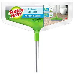 Scotch-Brite Bathroom Squeegee Plastic Wiper(30 cm)(Green)