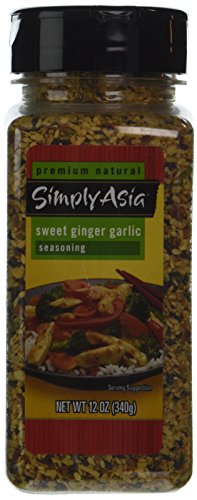 Simply Asia SWEET GINGER GARLIC Seasoning 12oz. (2 Pack)