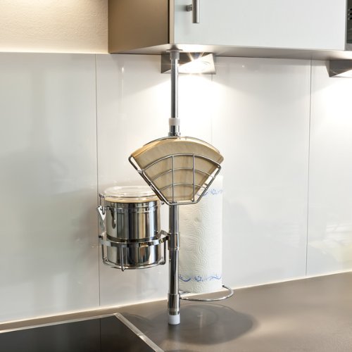 bremermann® Küchen-Teleskopregal, Küchenregal, Küchenstange, 6413