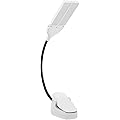 Didiseaon Lampe LED Rechargeable à Pince pour Piano, Lumière Confortable et Puissante, Flexible en Métal et Abs, Lecture et Diverses Occasions Couleur Aléatoire