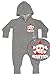 FRIENDLY-N-ROLL ROCKO STAR Baby All-In-ONE Sweatsuit grey -  Grey - 3 Years