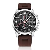 OCHSTIN 080 Luxus-wasserdichter leuchtender Display-Kalender Sport Armbanduhr