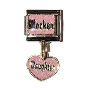 Mum and daughter nomination charm Clearance