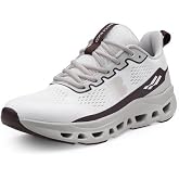 Bacca Bucci Balance Men’s Sports Sneakers | Ultra-Light Jacquard Running Shoes with Cushioned Rebound Sole | EVA + Rubber Hea