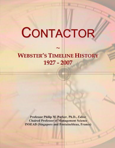 Contactor: Webster's Timeline History, 1927 - 2007