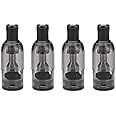 Geekvape Wenax M1 Replacement Pod, 2ml Cartridge Capacity, No Nicotine, E-Cigarettes, Magnetic Pod Connection, Built-in Coil, Side Fill Design, Pack of 4 (1.2ohm)
