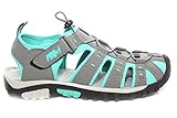 Señoras PDQ Toggle & Touch Fastening deporte Trail sandalias, color, talla 40 EU