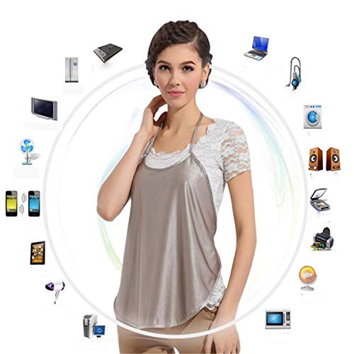 Preisvergleich Produktbild BABIFIS Strahlenschutz Anzüge Für Mutterschaft 2019 Sommer Halter Tops Schwangerschaft Kleidung Silber Faser Nette Camis Tank Tops
