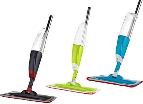 pureage Floor Mop – 144019 360 ° Rotation for One Handed Use Wet/Dry, 700ml Capacity, Clean Stains from Home (Green)