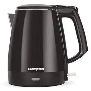 Crompton Activ Hot 1.5 litres Cool Touch Electric Kettle (Black)