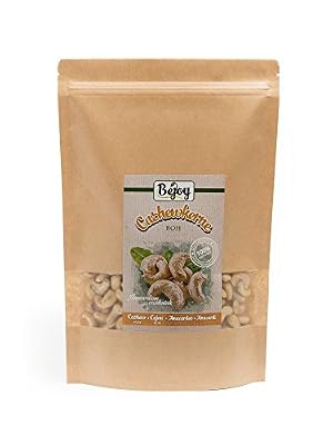 Biojoy Noix de Cajou crues Qualité Premium Anacardium occidentale (1 kg)