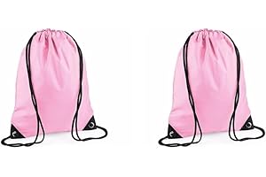 ONE SHOP DI BRACALENTE PIERO ONE SHOP Sacca Zainetto Sportiva Gym Sack Sport Ginnastica Nuoto Borsa Coulisse Palestra Impermeabile Viaggio Scarpe Scuola Asilo Bambini Adulti Unisex (2 Pezzi)