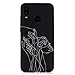 Produktbild Ultra Dünn Crystal Transparent Hülle für Huawei P20 Lite,Kreativ Niedliche Silikon Schutzhülle Flower Animal Cartoon Cover Soft Clear Kirstall Gel TPU Gummi Guter Protective