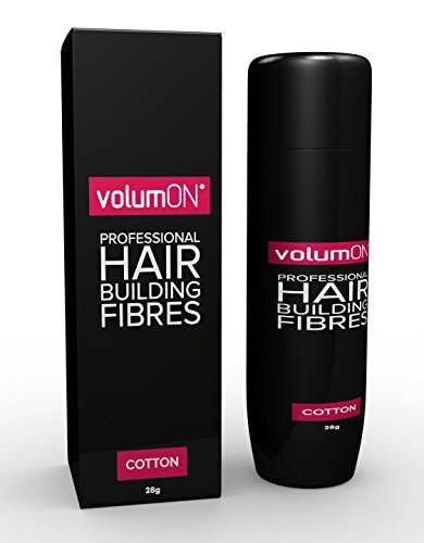 Volumon Professional Hair Building Fibres- Hair Loss Concealer- KERATIN- DARK BROWN 28g- Get Upto 30 Uses