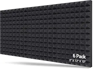 KS Studio Soundproofing Pyramid Acoustic Foam Panels 2