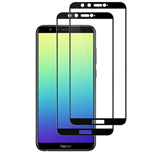 ACETEND Honor 9 Lite Protector de Pantalla, Honor 9 Lite Cristal Templado Protector[9H Dureza][Cobertura Completa] [Anti-rasguños] [Libre de Burbujas][2 Pack]