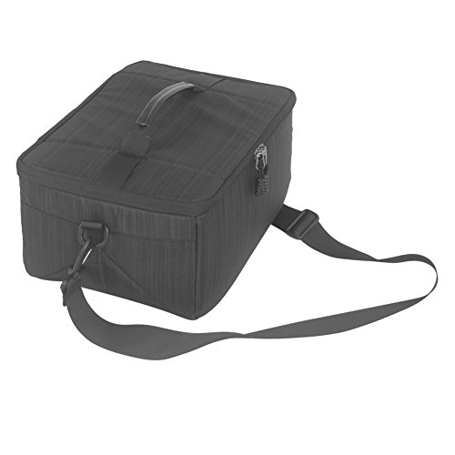 Koolertron Sac Bandouliere   tanche Housse de Protection Insert pour DSLR Appareil Photo Reflex Cam  ra Cannon Nikon Sony etc   Noir 