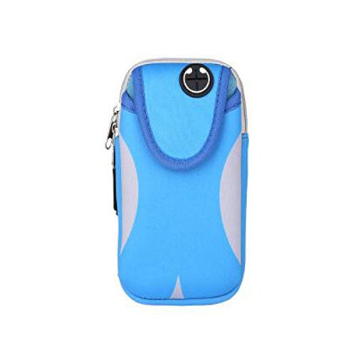 Preisvergleich Produktbild JIA HONG Bewegung Riemen Arm Arm Taschen Beutel Arm,Blue-S
