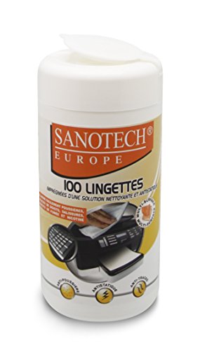 SANOTECH Accesorio de Limpieza Caja dispensadora 100 Paños imprégnés 0170