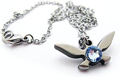 Zelda Navi Necklace - Handmade - Stainless Steel - Length 45cm