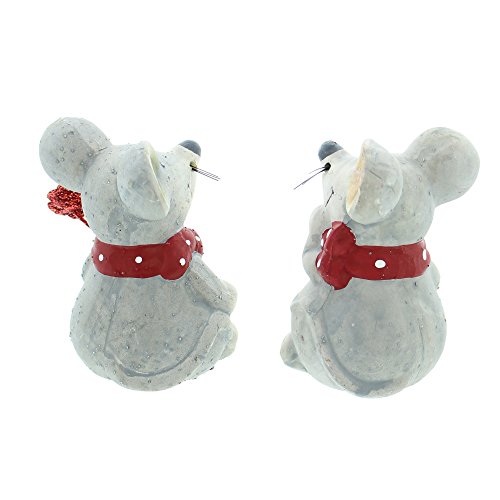 Deko-Maus „Geschenk“ im 2er Set - 2