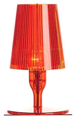 détail Kartell Lampe de Table Take Orange