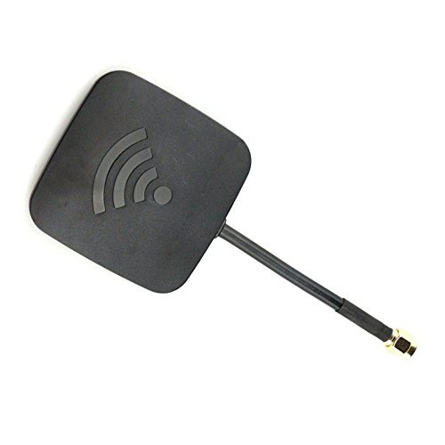 Radioddity RD-Q 5.8Ghz 14dBi High Gain Panel Antenna and 2.4GHz 3dBi Antenna Kit for Hubsan H501S H502S H107D+ H107D JJRC H25G H29G FPV Distance Enhanced