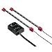 Produktbild Hama LED Mini-Leuchte 2x 23 cm, Rot, MS