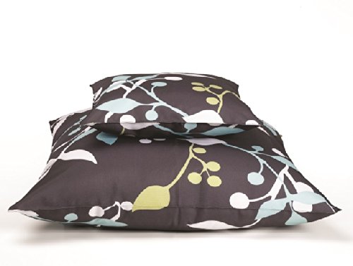 Outdoor Kissen Toffee pink mit Blumen Zierkissen Dekokissen 47cm x 47xcm - 5