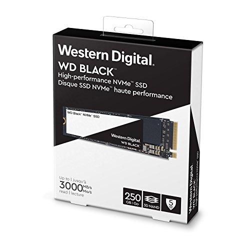 WD Black SSD NVMe - WDS250G2X0C  Disco Duro s  lido 250 GB