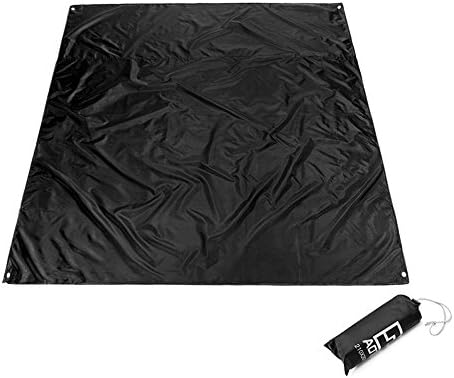 TechCode Camping Picnic Mat, Outdoor Beach Mat Groundsheet Tent Tarp, Waterproof Sand proof Compact Tarp, Portable Lightweight Waterproof Camping Beach Mat (Small)