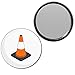 Traffic Cone - 55mm Round Compact Mirror