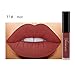ROPALIA 14 Colors Makeup Matte Stain Lipstick Lip Liquid Gloss Lip Glaze