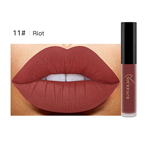 ROPALIA 14 Colors Makeup Matte Stain Lipstick Lip Liquid Gloss Lip Glaze