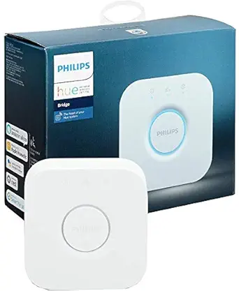 Philips Hue Bridge, Compatible with Amazon Alexa, Apple HomeKit, and The Google Assistant